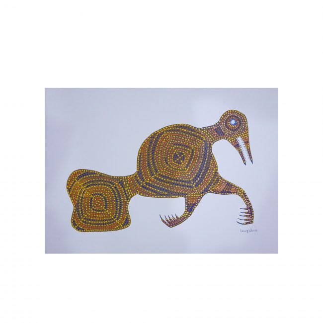 Handmade Multicolor Bhil Paper Painting