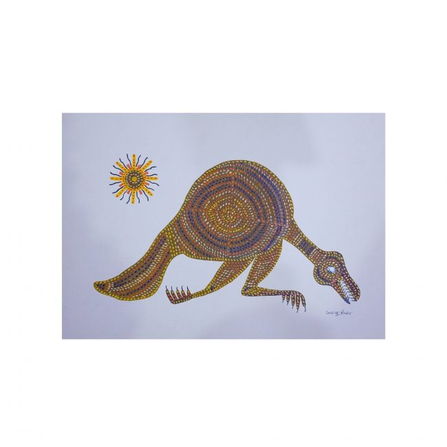 Handmade Multicolor Bhil Paper Painting (Copy)