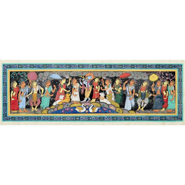 Handmade Multicolor Pattachitra Painting