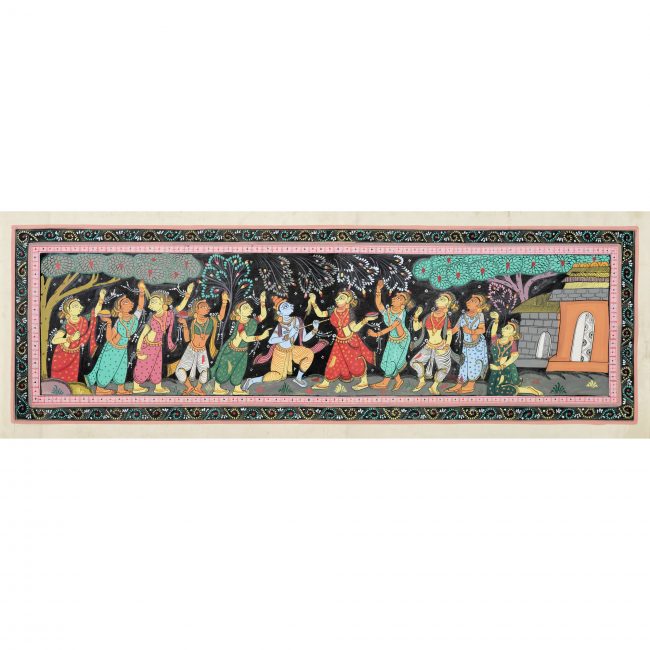 Handmade Multicolor Pattachitra Painting