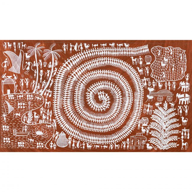 Handmade Multicolor Warli Painting