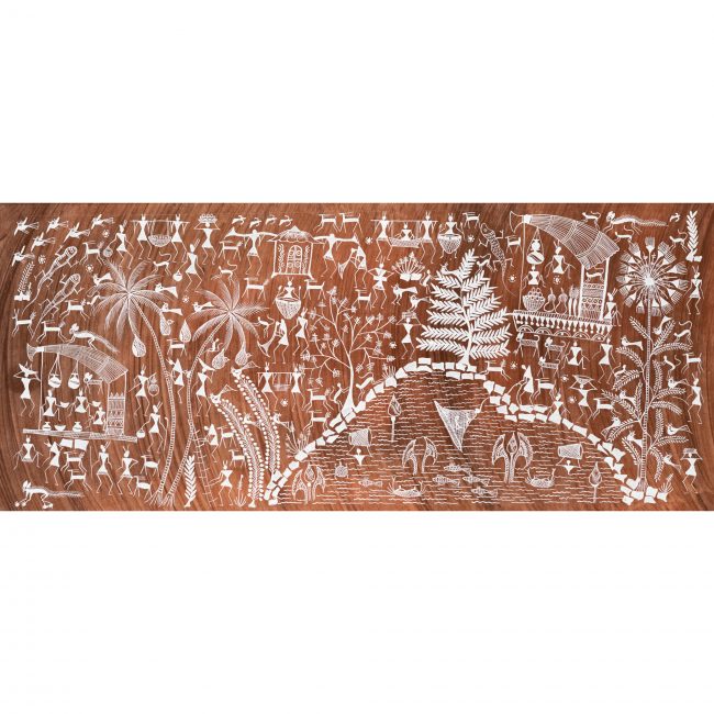Handmade Multicolor Warli Painting