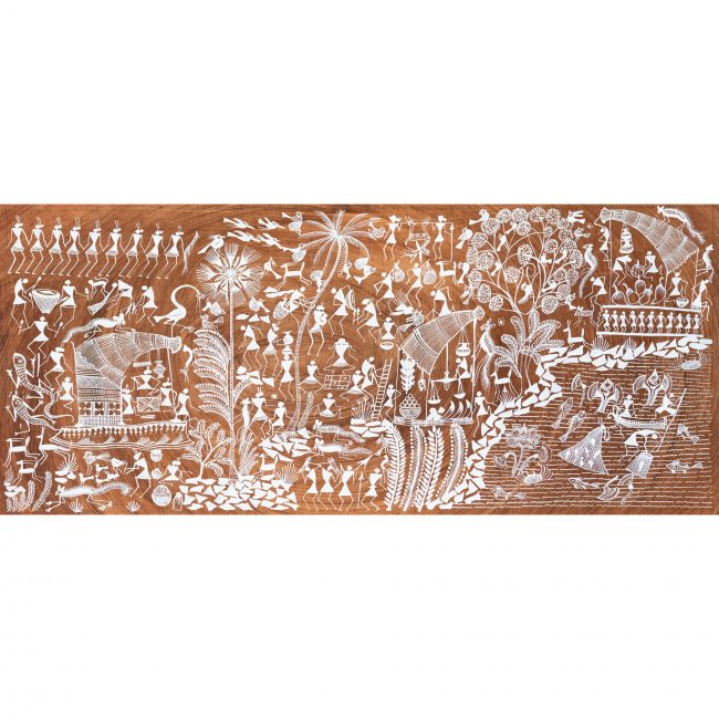 Handmade Multicolor Warli Painting