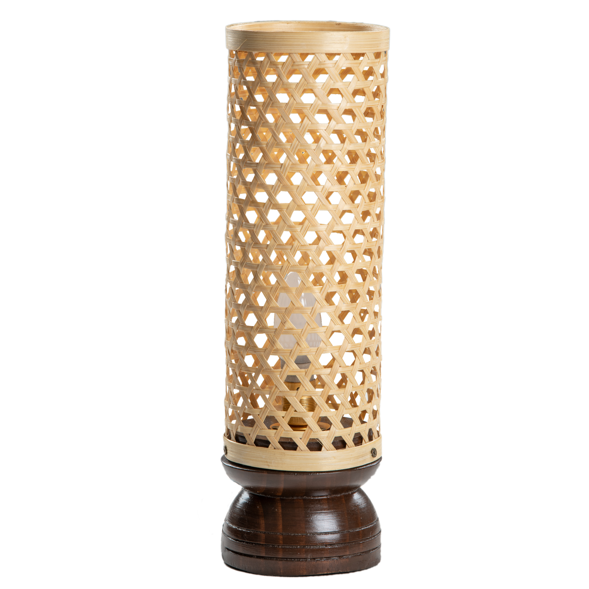 Bamboo Chandra Table Lamp