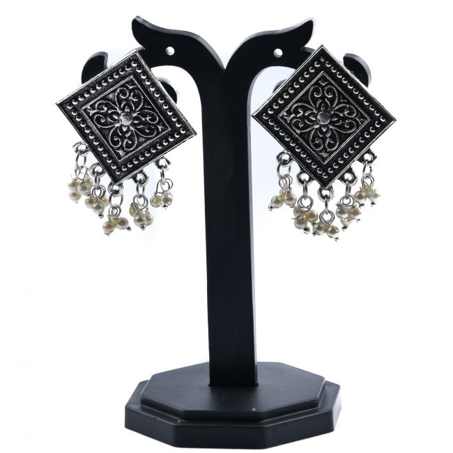 Tribes India Ghoongru Plain Top Earrings