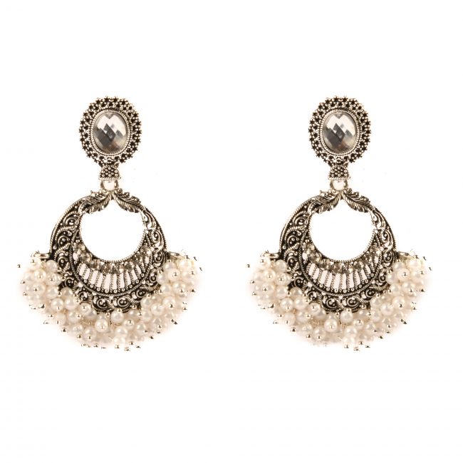 Tribes India Metal Jhumka Earring for Women