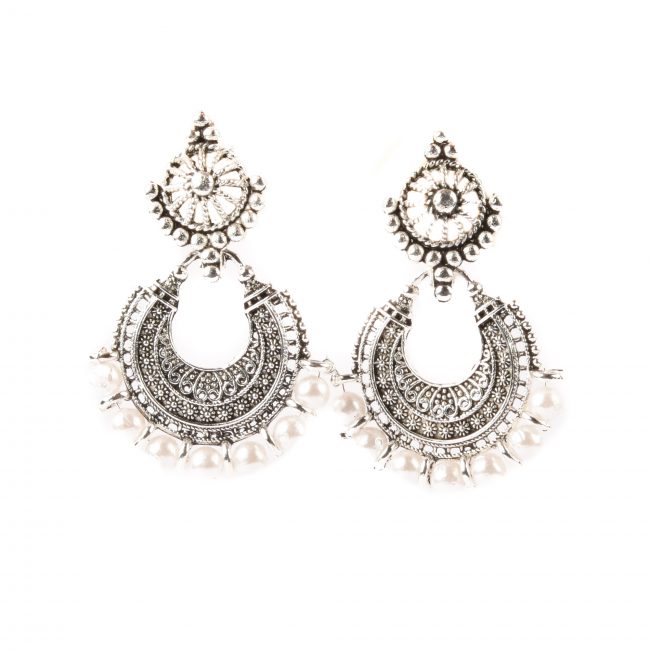 Tribes India Metal Bhuria Earring for Women