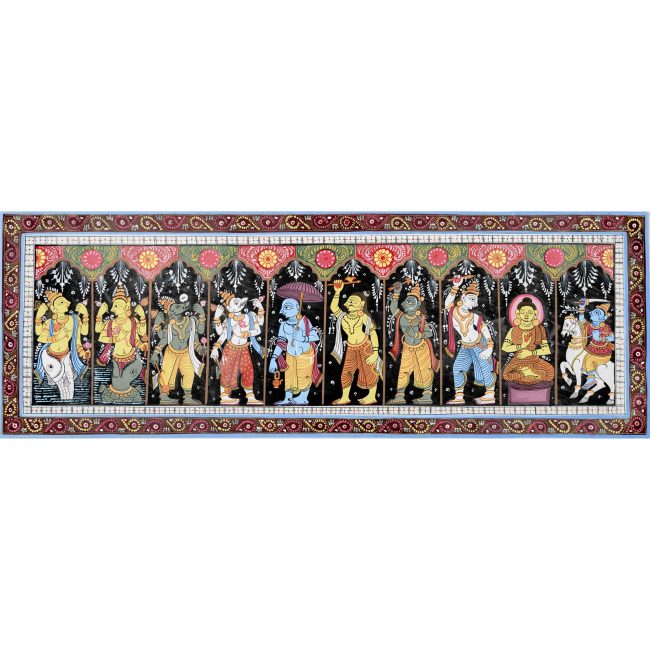 Handmade Multicolor Pattachitra Painting