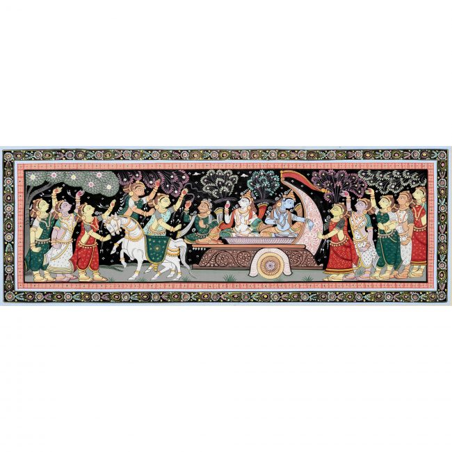 Handmade Multicolor Pattachitra Painting
