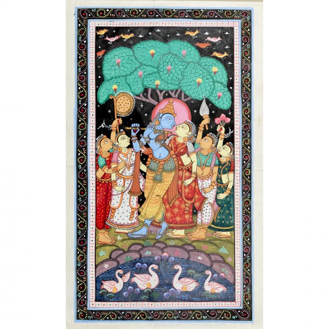 Handmade Multicolor Pattachitra Painting