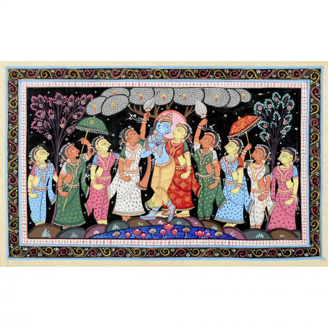 Handmade Multicolor Pattachitra Painting
