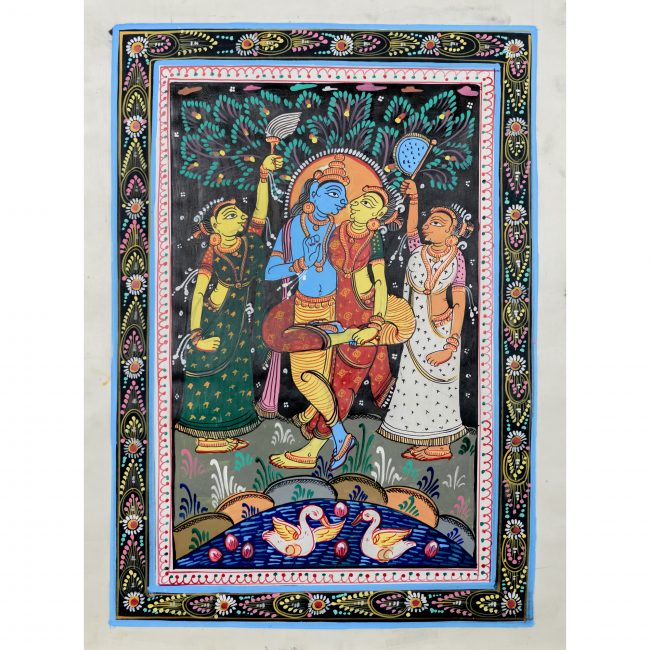 Handmade Multicolor Pattachitra Painting