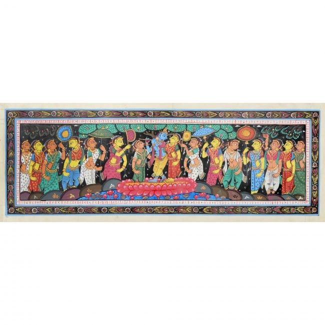 Handmade Multicolor Pattachitra Painting