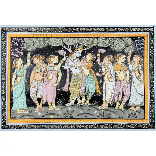 Handmade Multicolor Pattachitra Painting