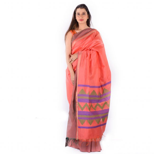 Tassar Cotton Katan Saree