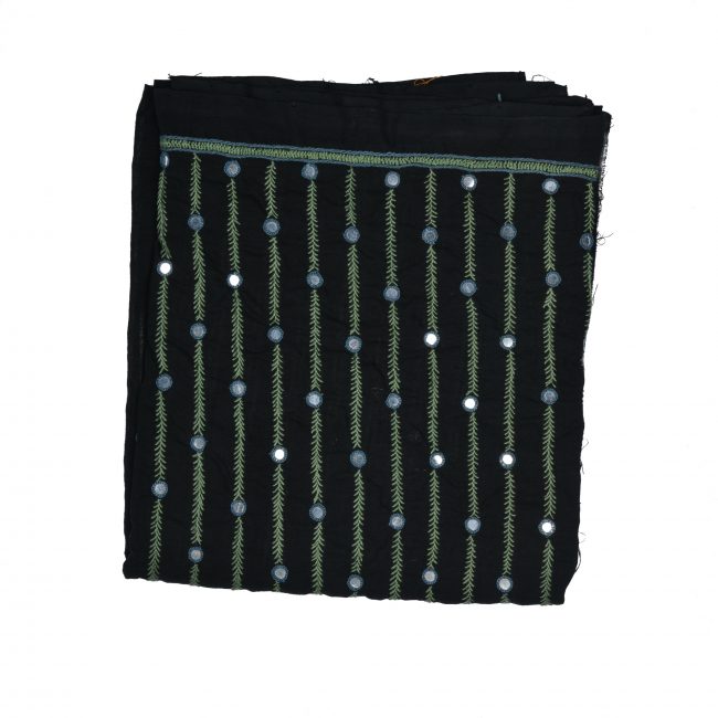 Blouse Piece Material Mirror work (Multi-Color)