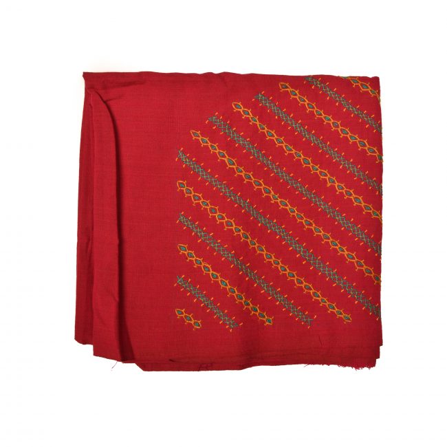 Handmade Embroidery Multicolor Blouse Piece Material