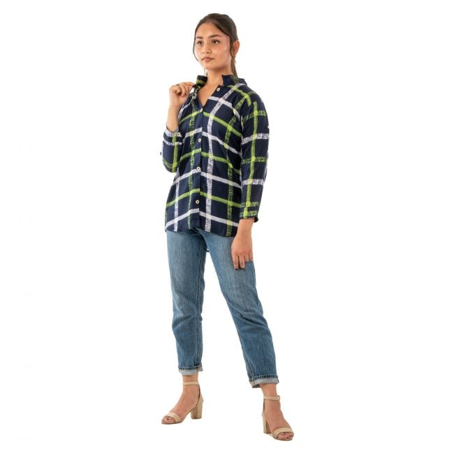 Blue Check Shirt