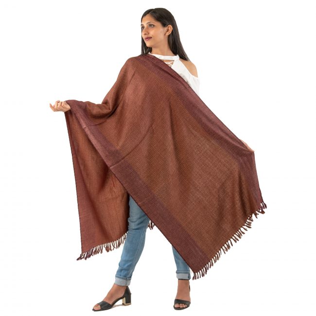 Woolen Stole (Noil Silk)