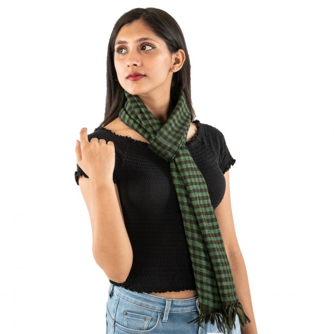 Woolen Muffler (Mulberry Silk)