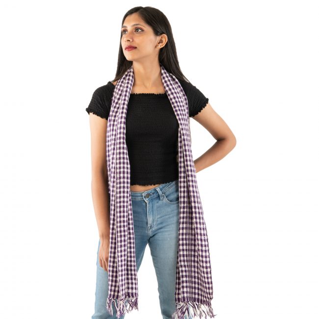 Woolen Muffler (Mulberry Silk)