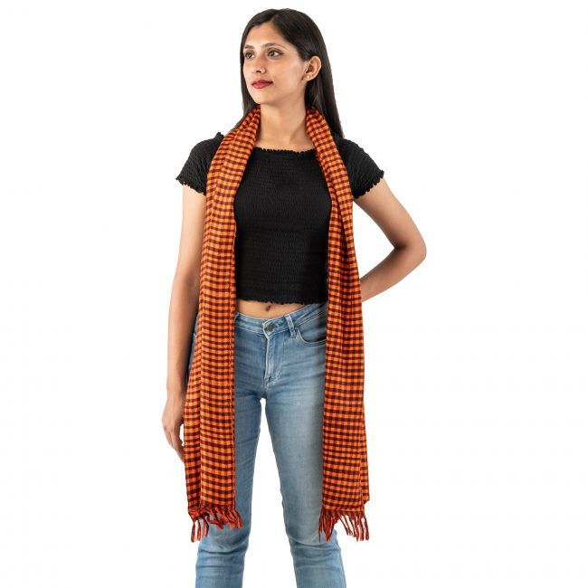 Woolen Muffler (Mulberry Silk)