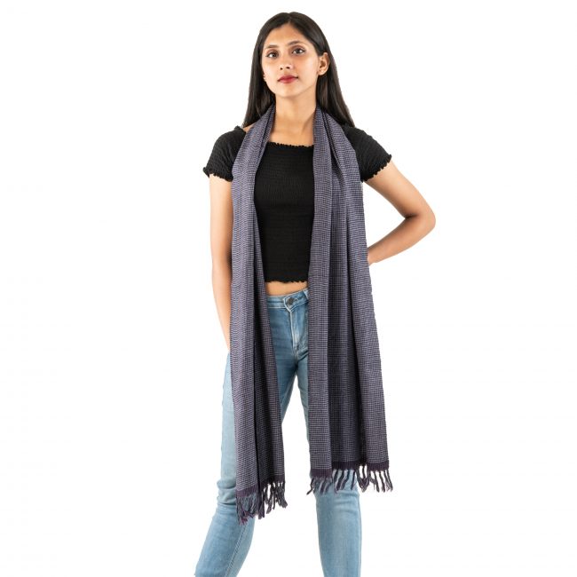 Woolen Muffler (Noil Silk)