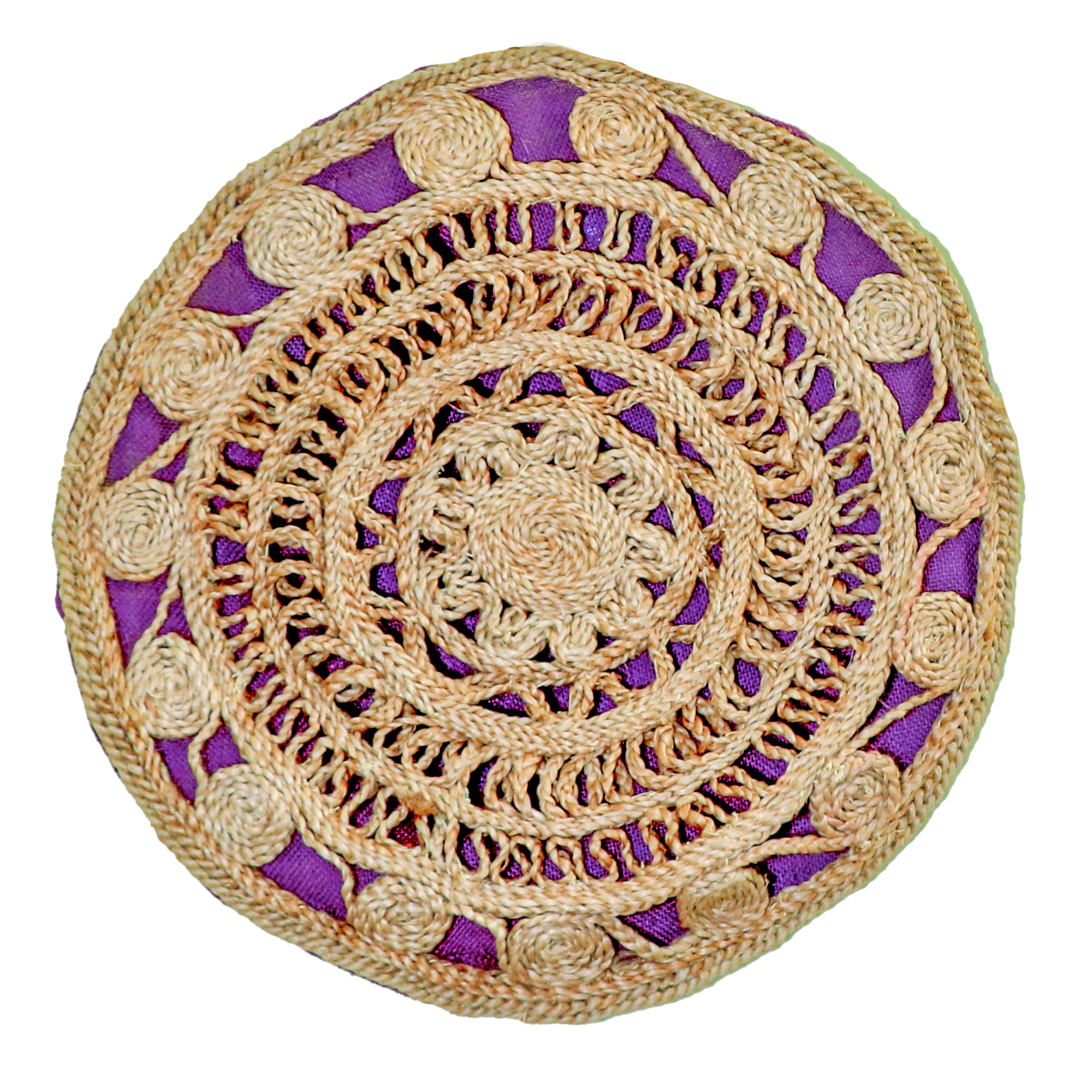 Jute Floor Mat Round