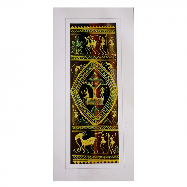 Handcrafted Mount Embosed Painting