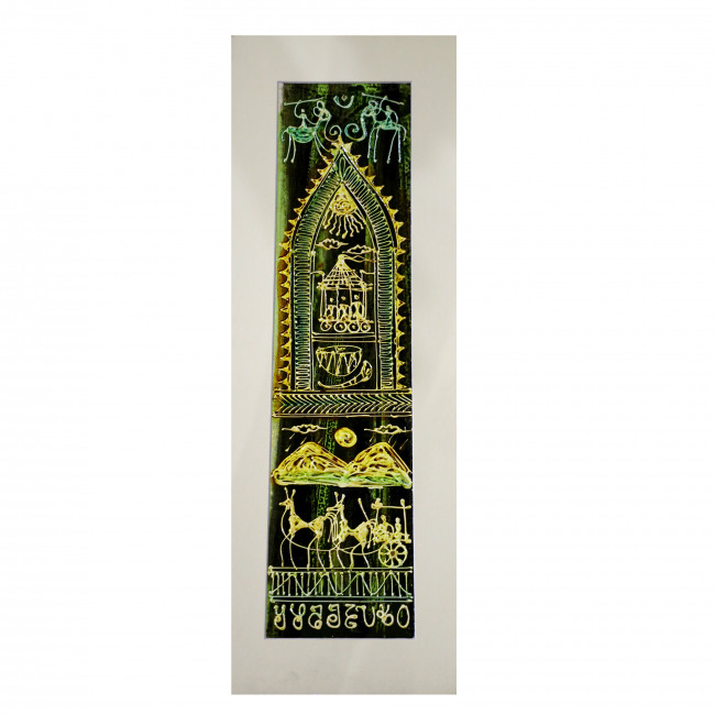 Handcrafted Mount Embosed Painting