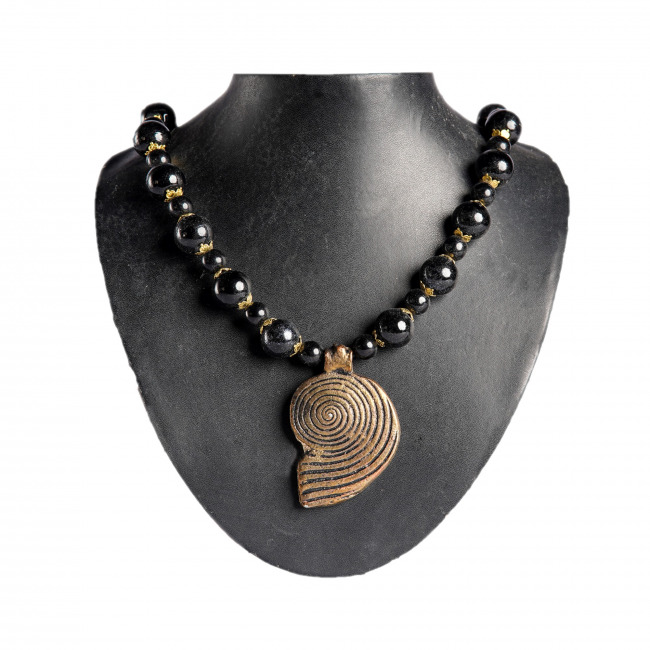Handcrafted Bead Stone Necklace