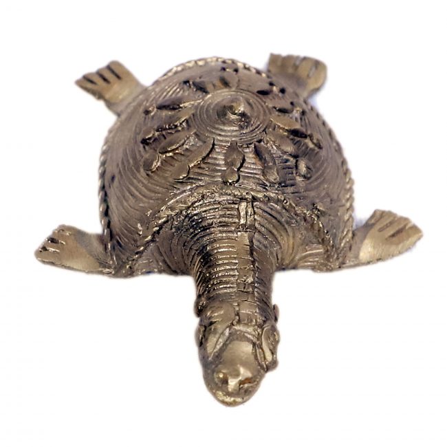 Handcrafted Dokra Metal Tortoise
