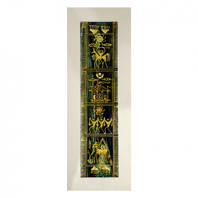 Handcrafted Mount Embosed Painting