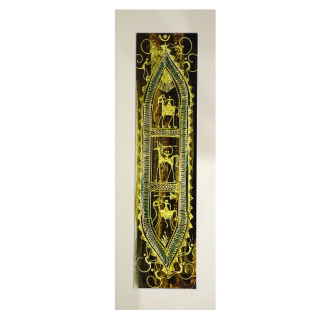 Handcrafted Mount Embosed Painting