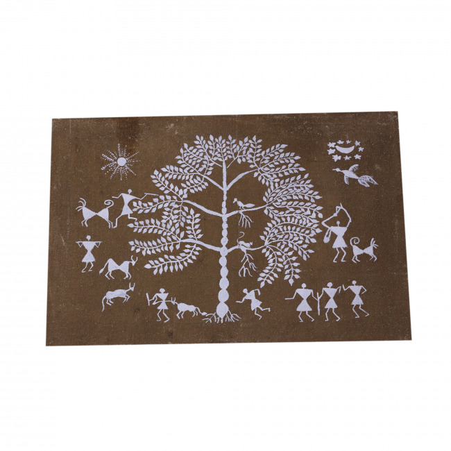 Handmade Multicolor Warli Painting