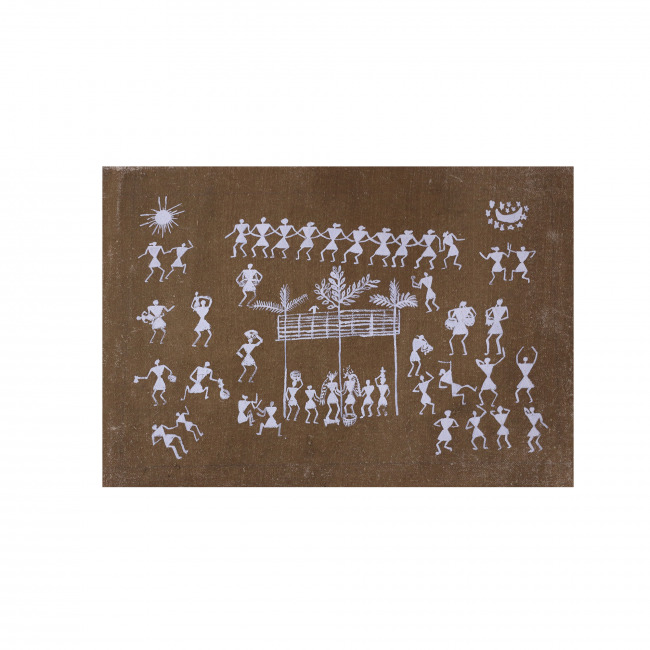 Handmade Multicolor Warli Painting