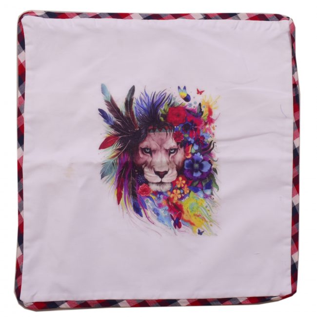 Printed cushion cover