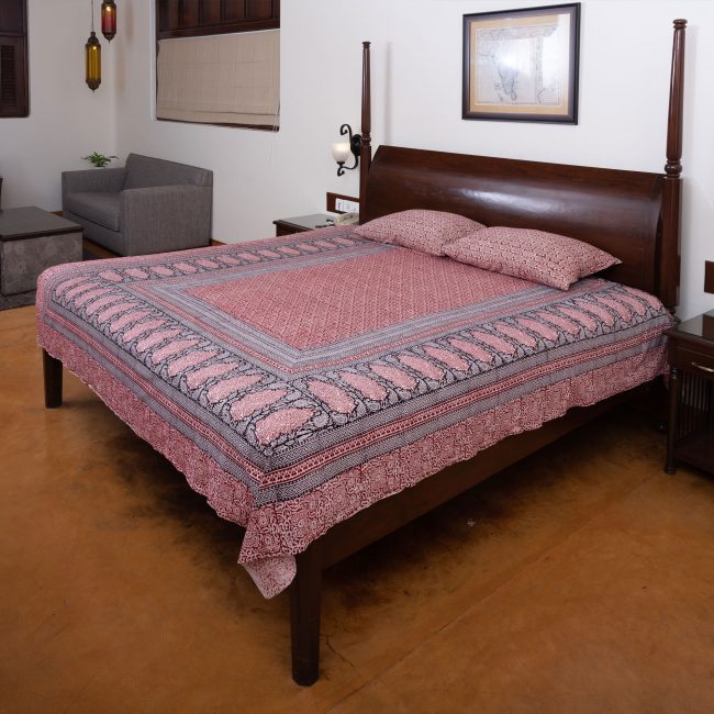 Tribes India Handmade Double Bedsheet