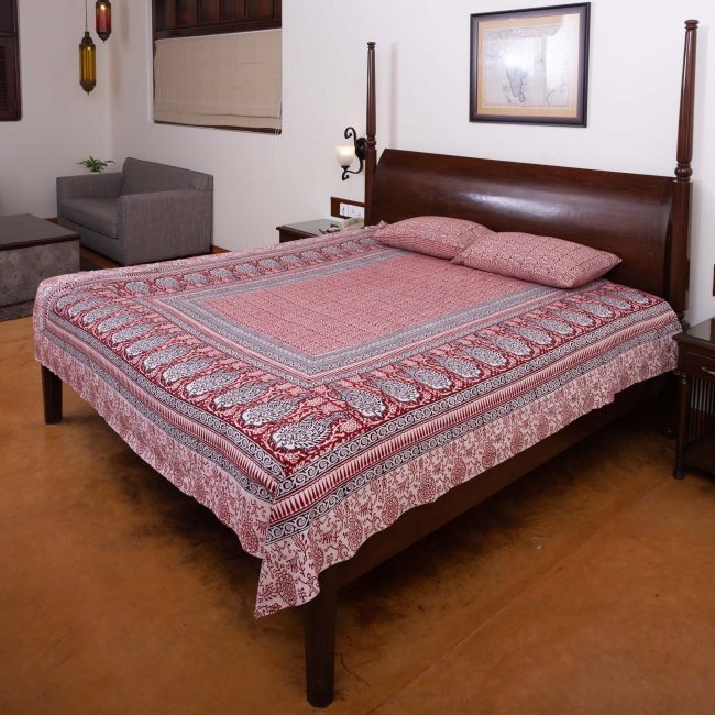 Tribes India Handmade Double Bedsheet
