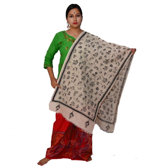 Handwoven Silk Stole