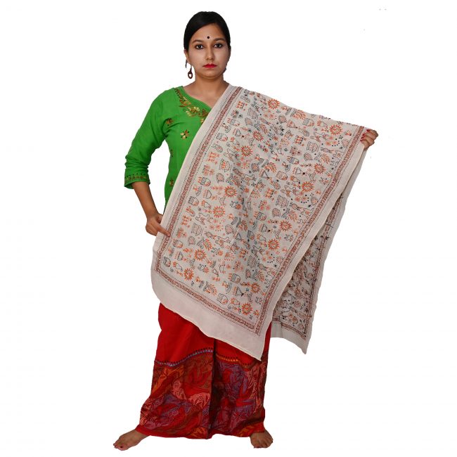 Handwoven Silk Stole