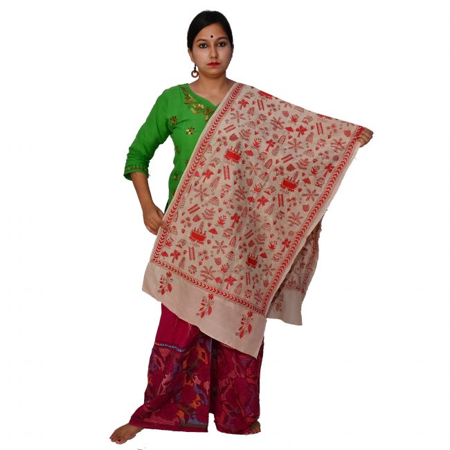 Handwoven Silk Stole