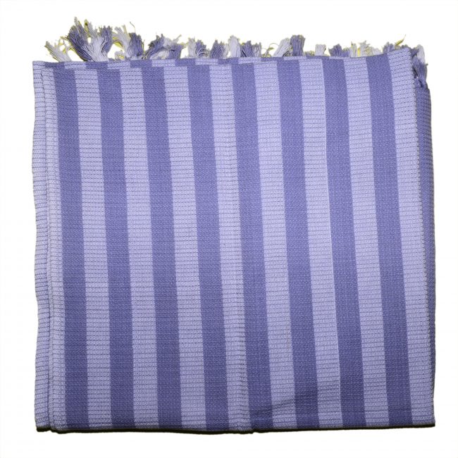 Hand woven striped Bath towel