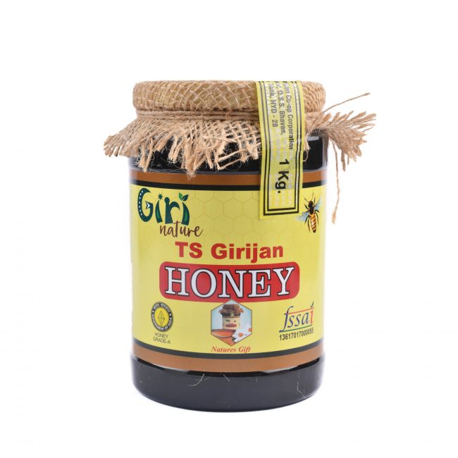 Giri Nature “ Girijan Organic A Grade Certified Honey 100% Pure (1 Kg)