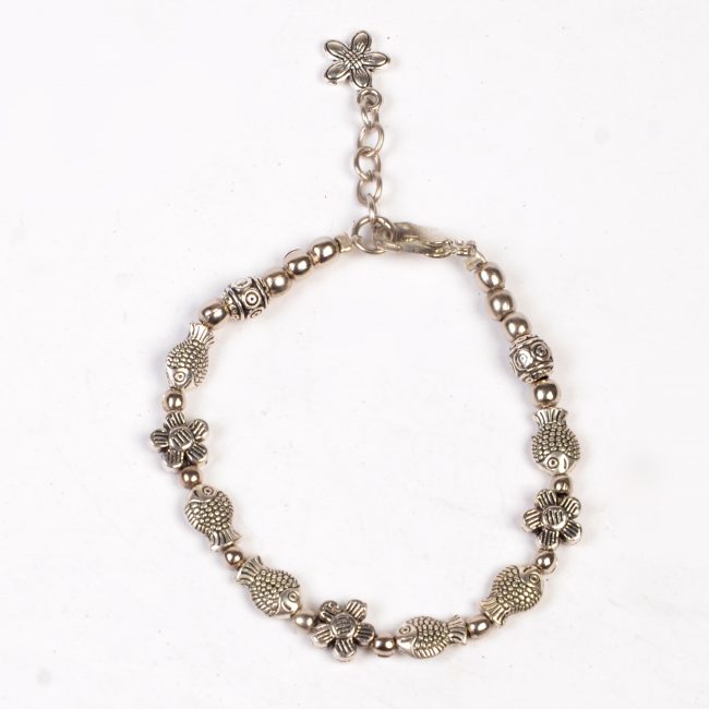 Handcrafted Metal Beads Bracelet