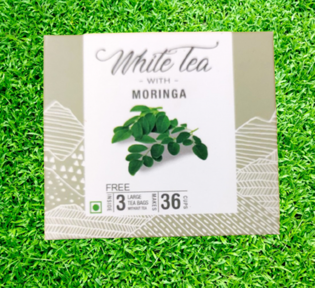 Handmade Pure Organic White Tea with Moringa by Aao Tribe of Nagaland