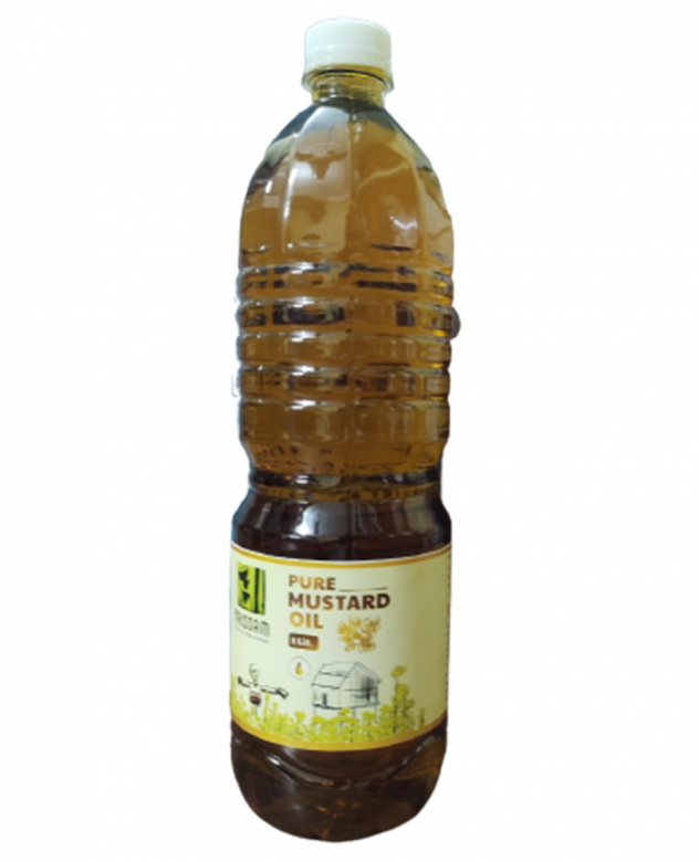 Trissam Cold Press Pure Mustard Oil (1 Ltr)
