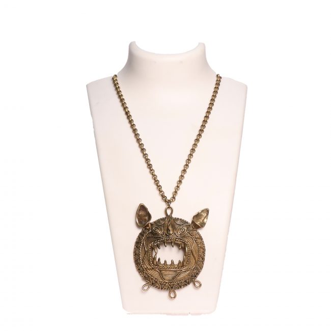 Dokra Pendant with Chain