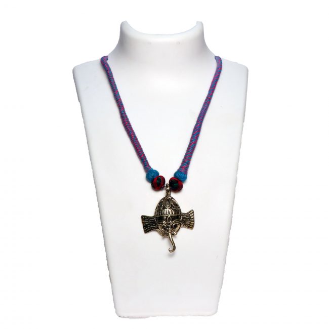 Dokra Pendant Necklace
