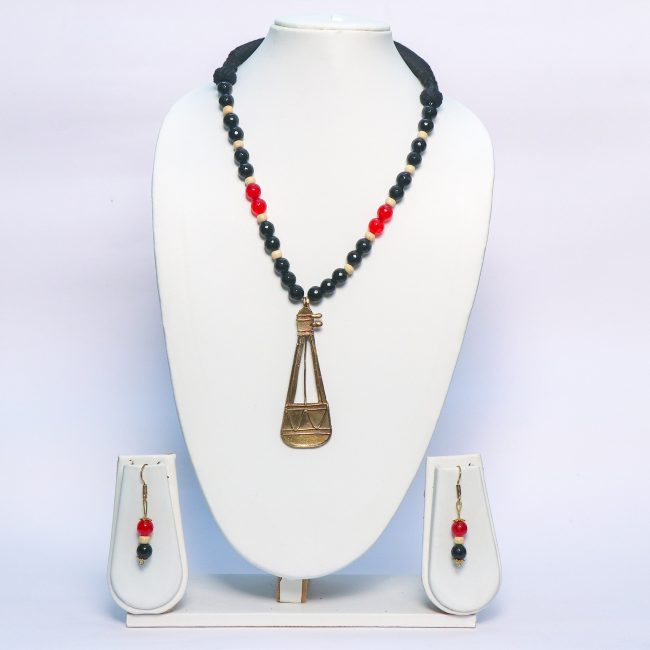 Dokra Ektara Necklace